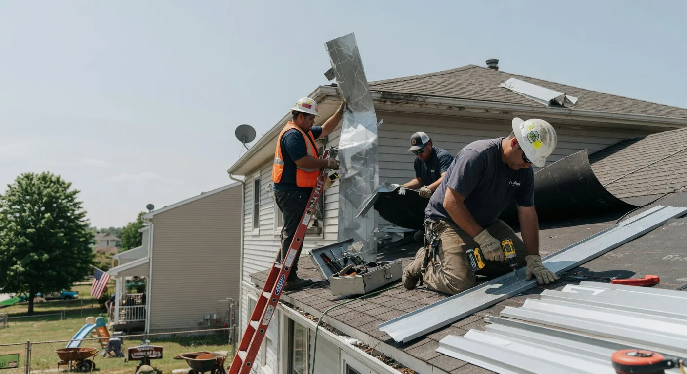 Storm Damage Metal Roof Repair in Heron Lake, MN